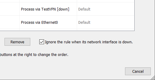 Properly manage scenarios when specific network interfaces are down